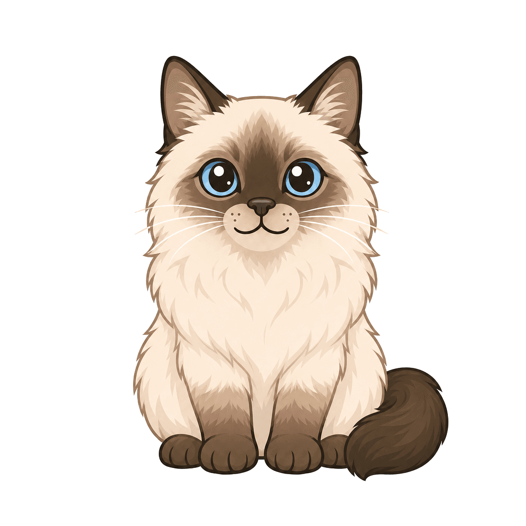 Harley Pantalones the Ragdoll Cat
